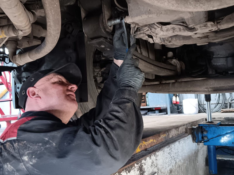 Commercial Fleet Repairs at Staffordshire Motor Services Ltd